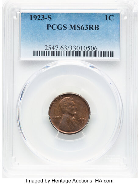 1923-S 1c MS RB thumbnail 3