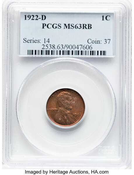 1922-D 1c MS RB thumbnail 3
