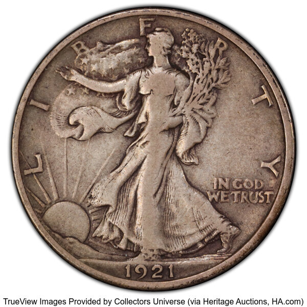 1921-D 50c MS thumbnail 2