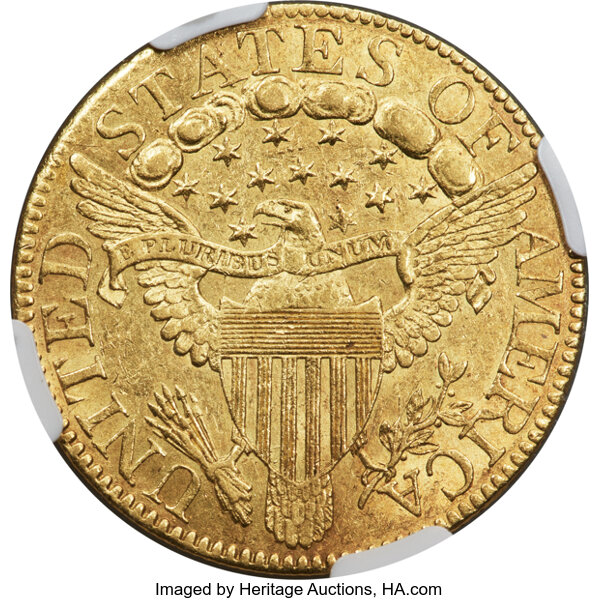 1807 $5  Draped Bust, BD-1 MS thumbnail 5