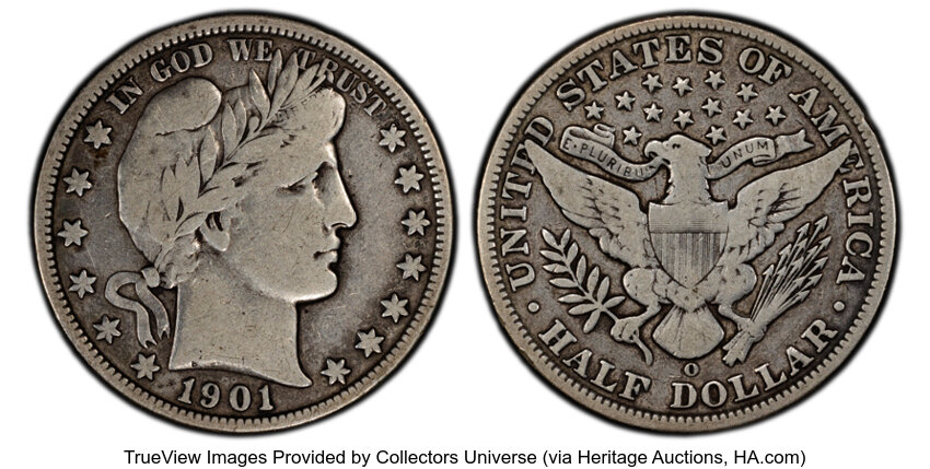 1901-O 50c MS thumbnail 3