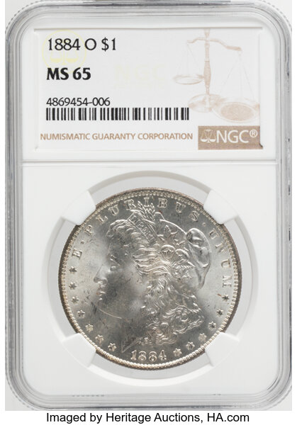 1884-O $1  MS thumbnail 3
