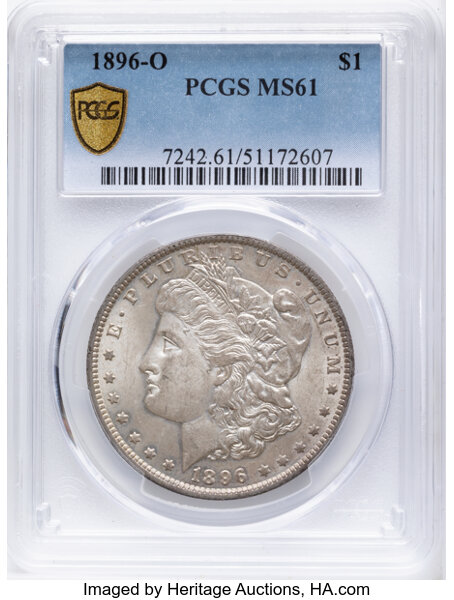 1896-O $1 MS61 thumbnail 2