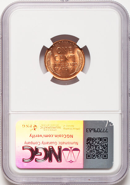 1954 1c MS RD MS67 RD CAC thumbnail 2