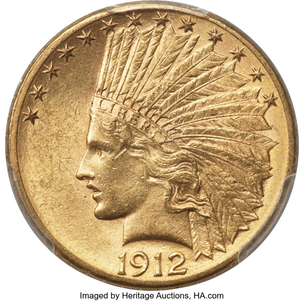 1912-S $10  MS thumbnail 4