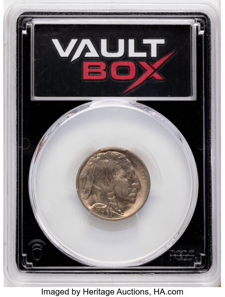 1913 5c Buffalo, Type 1 MS thumbnail 3