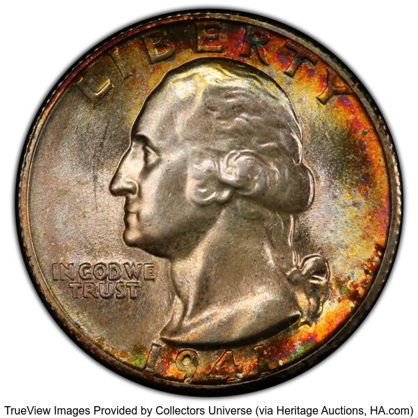 1941-S 25c MS thumbnail 3