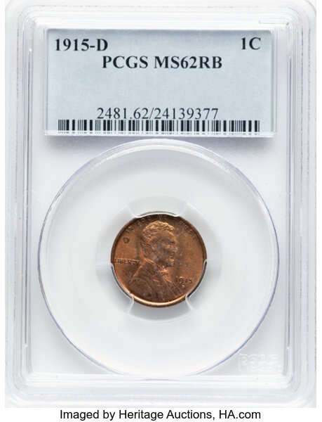 1915-D 1c MS RB thumbnail 2