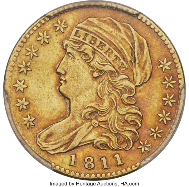 1811 $5  Small 5, BD-2 MS thumbnail 3