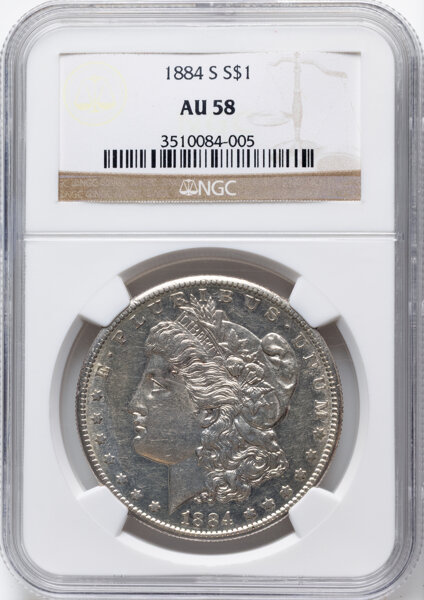 1884-S $1  MS thumbnail 4