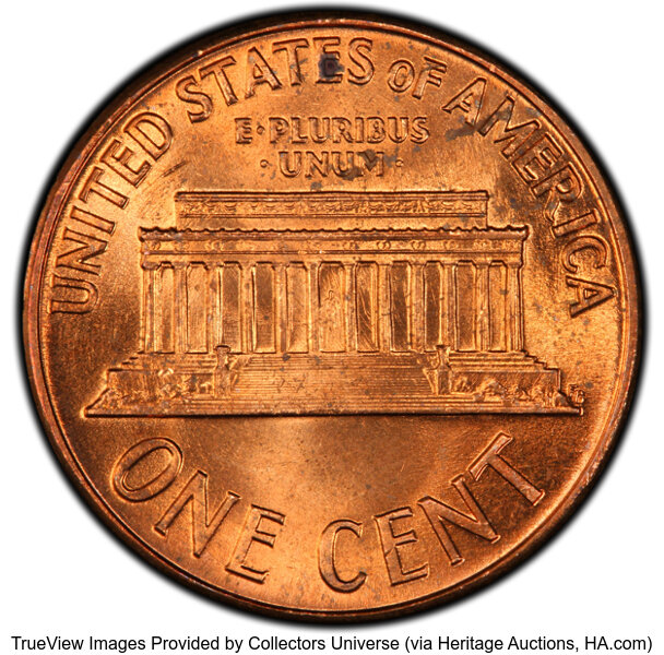 1959 1c Doubled Die Obverse, FS-101 MS RD thumbnail 4