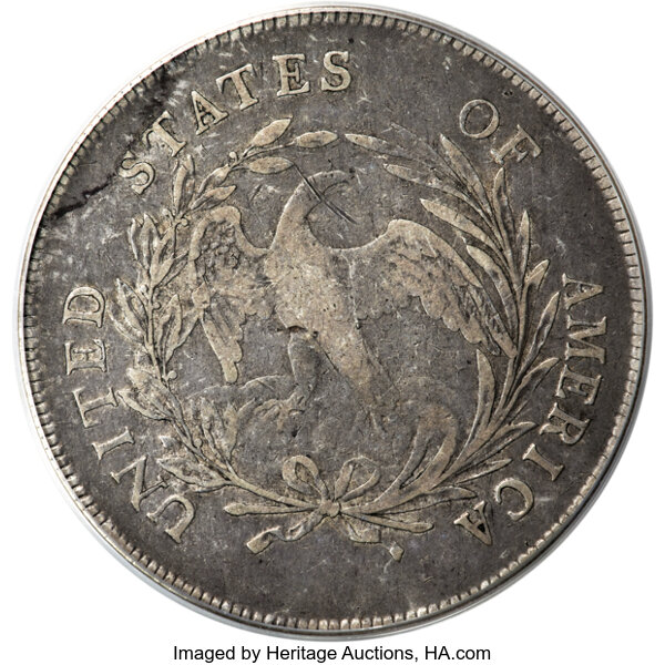 1797 $1  9x7 Stars, Small Letters, B-2, BB-72, FS-901 MS thumbnail 5