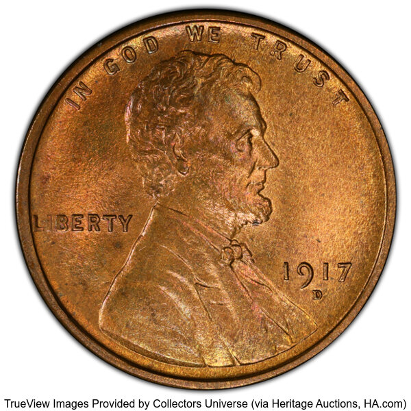 1917-D 1c MS RB thumbnail 3