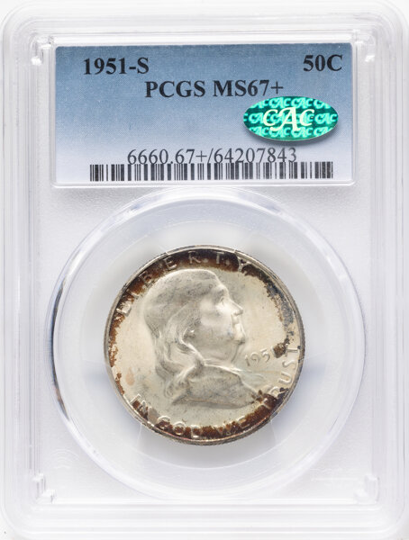 1951-S 50c MS thumbnail 2