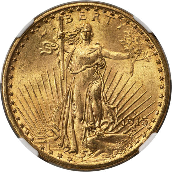 1915-S $20  MS thumbnail 3