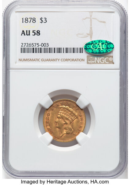 1878 $3  MS PL thumbnail 2