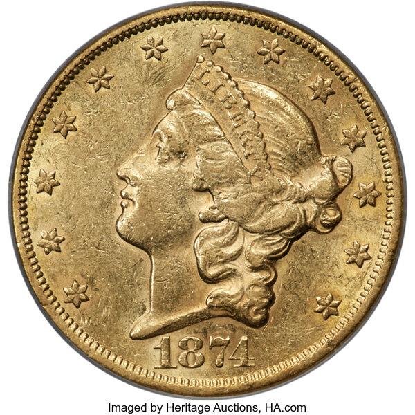 1874-CC $20  MS thumbnail 3