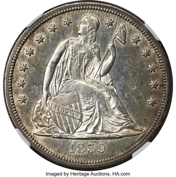 1859-S $1  MS thumbnail 3
