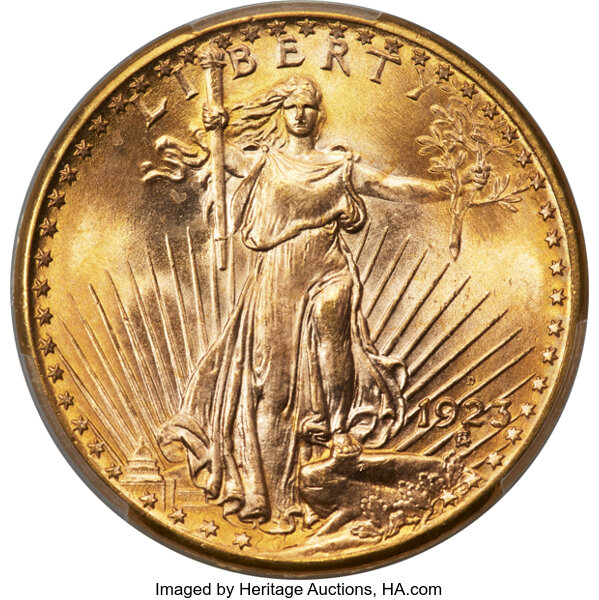 1923-D $20  MS thumbnail 5