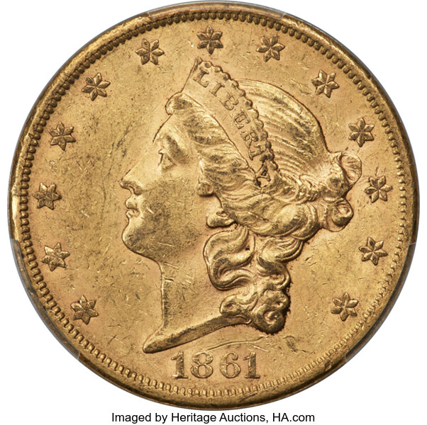 1861-S $20  MS thumbnail 4