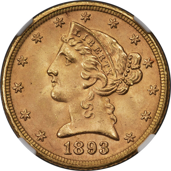 1893 $5  MS thumbnail 3