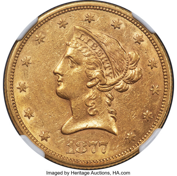1877-S $10  MS thumbnail 3