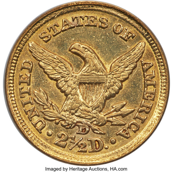 1851-D $2 1/2 MS thumbnail 13