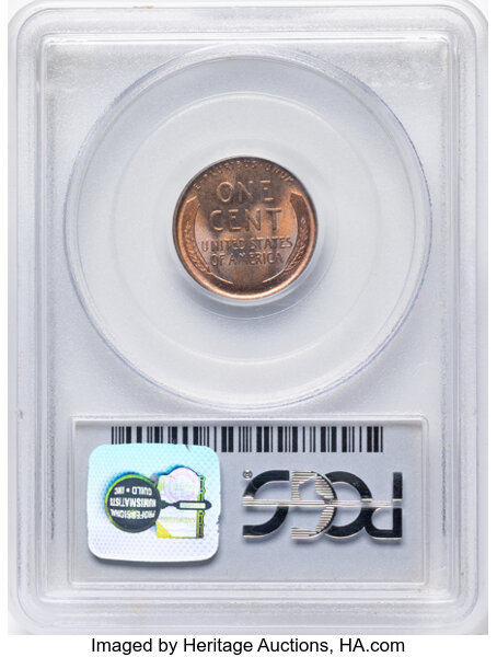 1909 1c Lincoln MS RD MS65 RD thumbnail 4