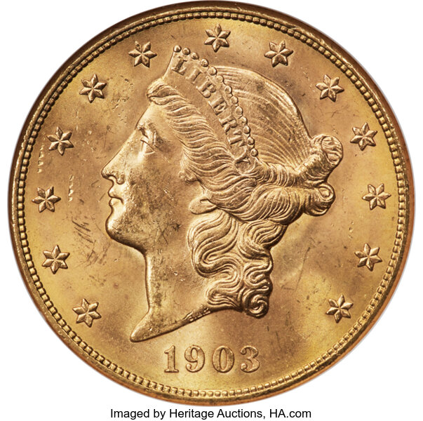 1903-S $20  MS thumbnail 2