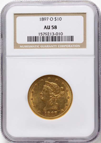 1897-O $10  MS thumbnail 2