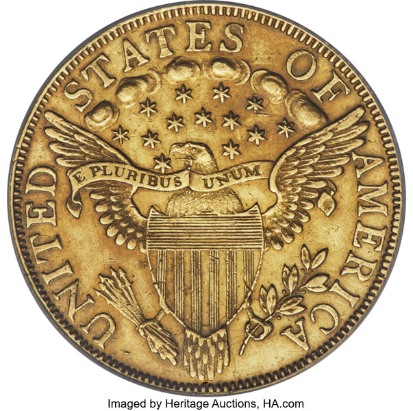 1799 $10  Small Stars Obverse, BD-7 MS thumbnail 7