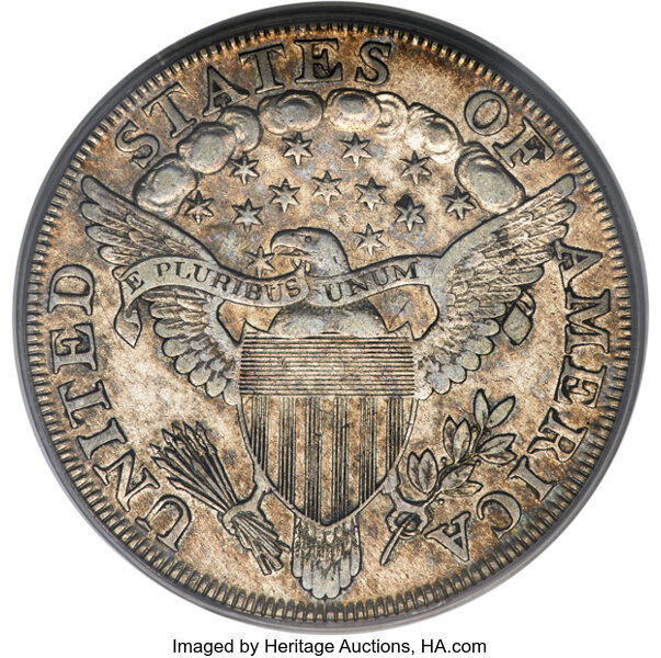 1802/1 $1  Narrow Date, B-4, BB-232 MS thumbnail 7