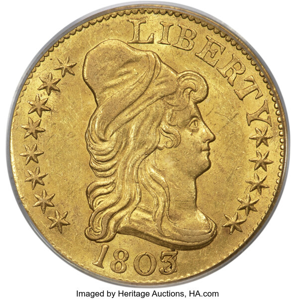 1803/2 $5  Imperfect T, BD-1 MS thumbnail 2