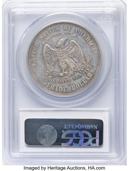 1875-CC Trade$ Obverse I, Reverse I MS thumbnail 18