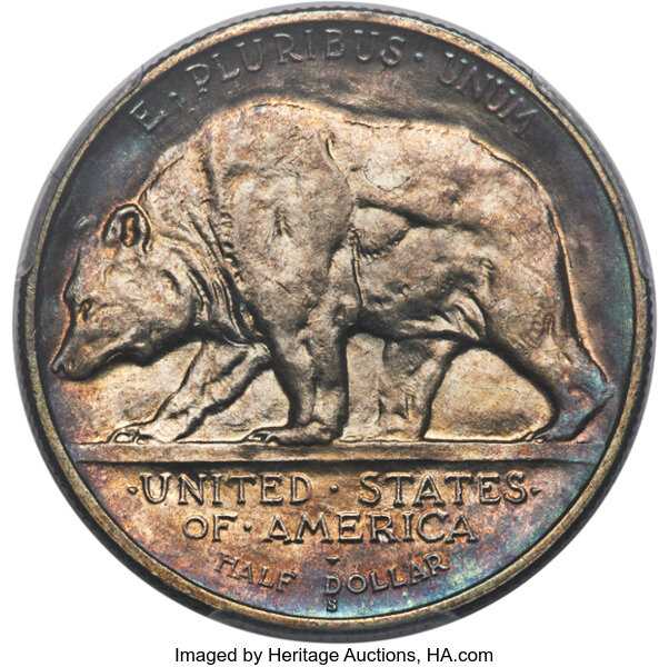 1925-S 50c California Jubilee MS67 thumbnail 4