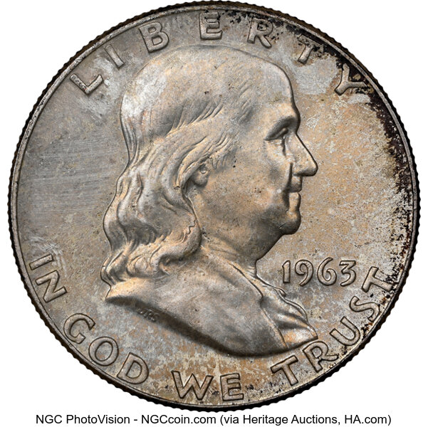 1963-D 50c MS FBL thumbnail 3
