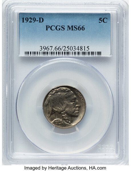 1929-D 5c MS thumbnail 3