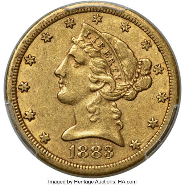1883-CC $5  MS thumbnail 2