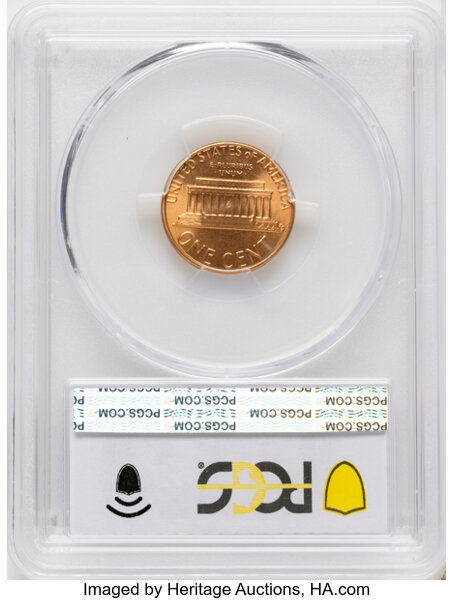 1982-D 1c Zinc, Small Date MS RD thumbnail 12