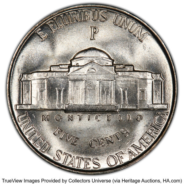 1942-P 5c Type 2, Silver OGP thumbnail 10