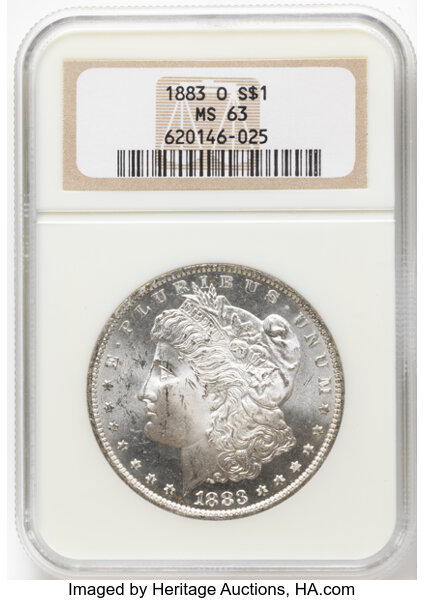 1883-O $1  Clashed Reverse M, VAM-1F3 MS thumbnail 4