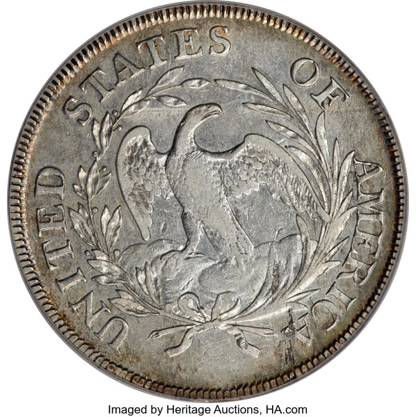 1797 $1  9x7 Stars, Large Letters, B-1, BB-73 MS thumbnail 13