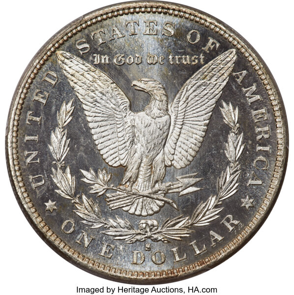 1882-S $1  MS DMPL MS65 DMPL CAC thumbnail 4