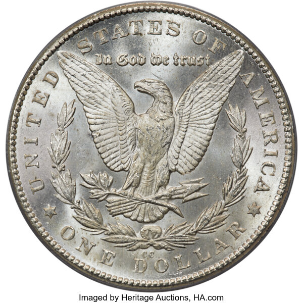 1879-CC $1 AU58 CAC thumbnail 11