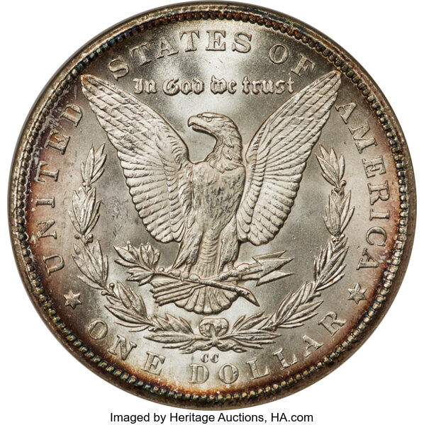 1879-CC $1 AU58 CAC thumbnail 13