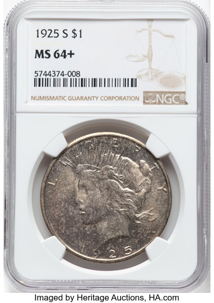 1925-S $1  MS thumbnail 3