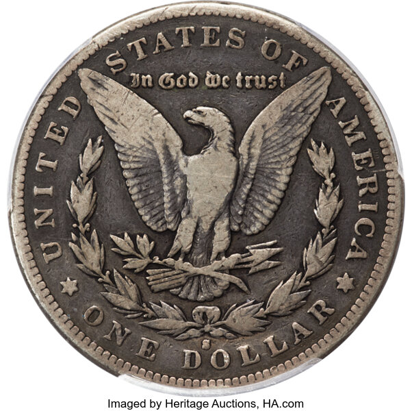 1893-S $1 VG10 thumbnail 2