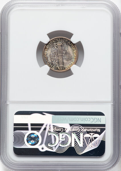 1916 10c Mercury MS FB MS67 FB thumbnail 6