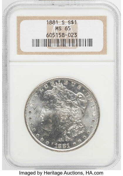 1881-S $1  MS thumbnail 8