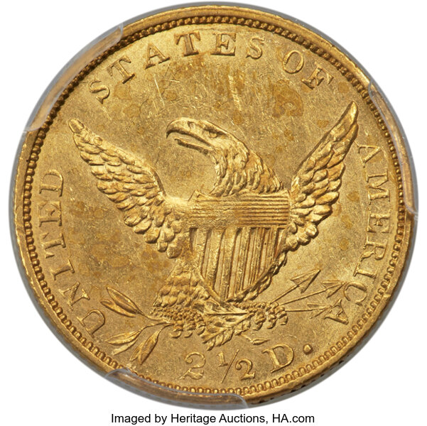 1836 $2 1/2 Script 8, HM-4 MS thumbnail 6